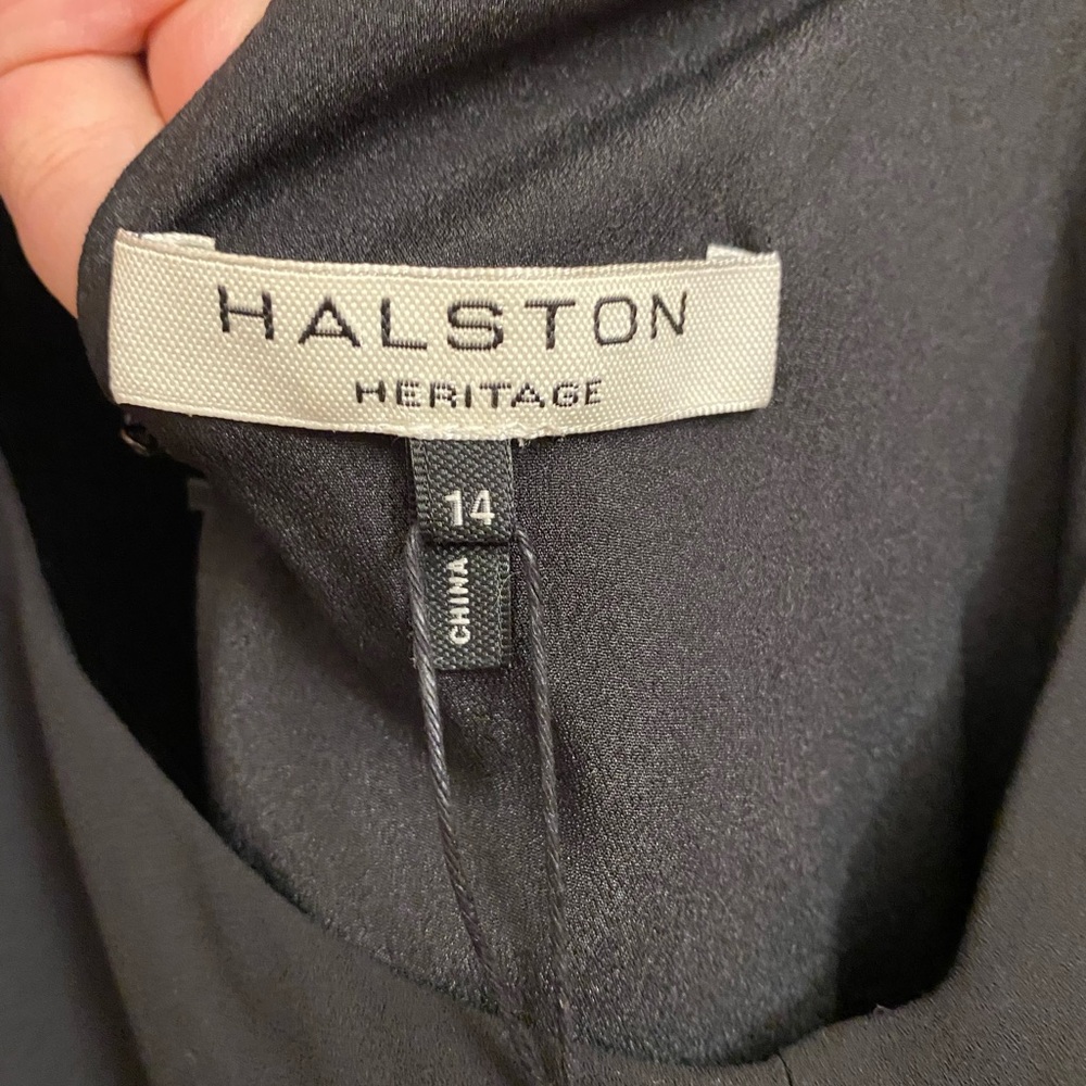 Halston heritage size 14, zip up LBD, brand new with tags, never been worn.